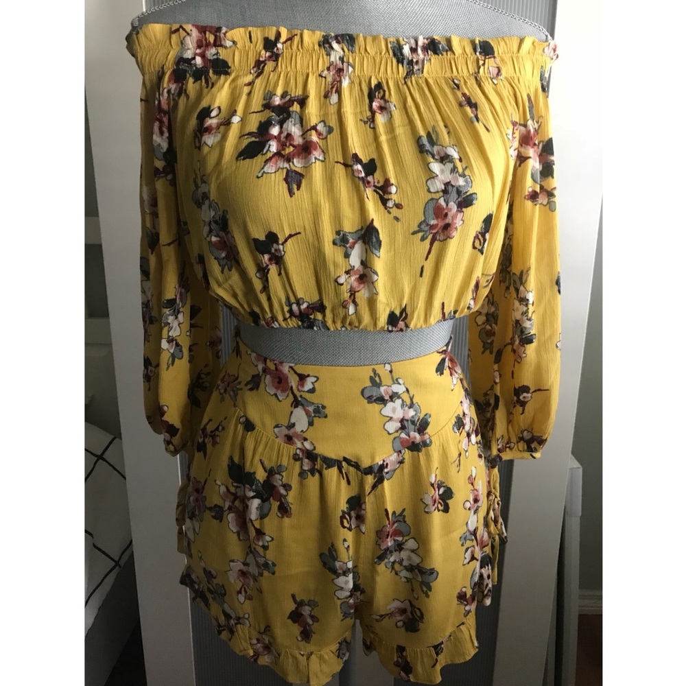 Floral two-piece set